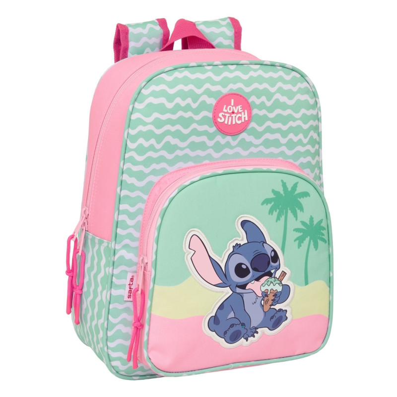 MOCHILA INFANTIL ADAPT.CARRO STITCH "ICE CREAM" SAFTA25 VAC 612502185 MEDIDAS: 34*26