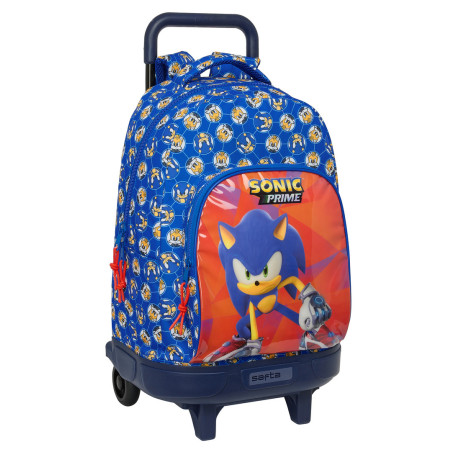 MOCHILA GDE. C/RUEDAS COMPACT EXTRAIBLE SONIC "PRIME" 612495918 SAFTA24 VAC 33*45