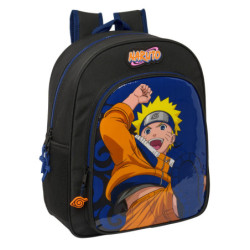 MOCHILA JUNIOR ADAPT.CARRO NARUTO "NINJA" 612494640 SAFTA24 VAC 32*38