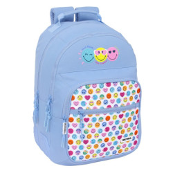 MOCHILA DOBLE ADAPT.CARRO RECICLADO SMILEY WORLD "JOYFUL" SAFTA25 ENERO 612481773
