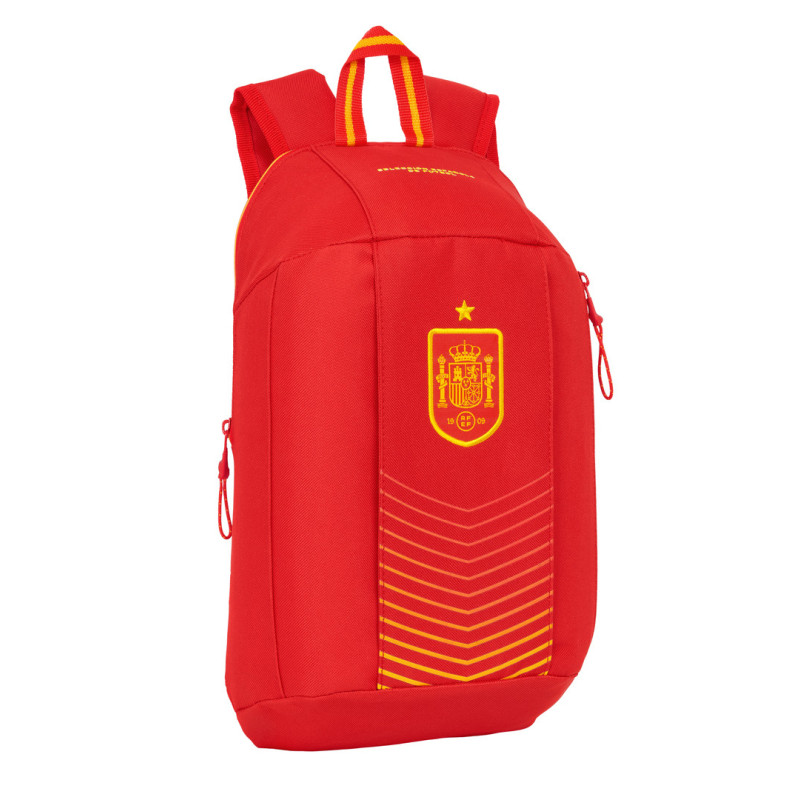 MINI MOCHILA CREMALLERA VERTICAL SELECCION ESPAÑOLA DE FUTBOL SAFTA26 612659821 39X22 UNIDAD