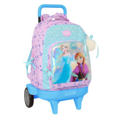 MOCHILA GDE. C/RUEDAS COMPACT EVOL. EXT. FROZEN "COOL DAYS" 612473218 SAFTA24 VAC 33*45