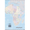 MAPAS MUDO AFRICA POLITICO PTE 50U SELVI