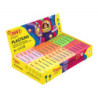 PLASTILINA JOVI 70  COLORES FLUORESCENTES PEQUEÑA SURTIDO C/30