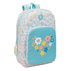 MOCHILA ADAPT.CARRO RECICLADO MOOS "FIORI" SAFTA26 612618876 46X30 UNIDAD