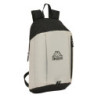 MINI MOCHILA CREMALLERA VERTICAL KAPPA "GREY" SAFTA26 612645821 39X22 UNIDAD