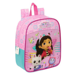 MOCHILA GUARDERIA ADAPT.CARRO GABBY'S DOLLHOUSE "PARTY" SAFTA25 ENERO 612427232