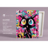 LIENZO ALEX BOG PINTAR POR NUMEROS 40*50 BLACK CAT SG-0358