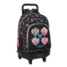 MOCHILA GDE. C/RUEDAS COMPACT EXTRAIBLE MONSTER HIGH SAFTA26 612698918 45X33 UNIDAD