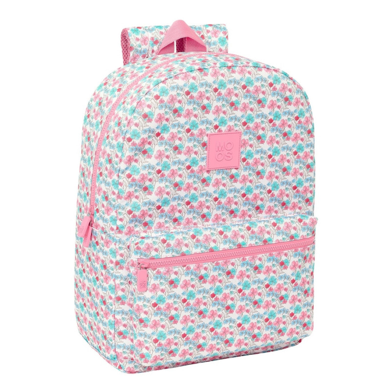 MOCHILA PARA PORTATIL 15,6'' RECICLADO MOOS "FLORES" SAFTA25 ENERO 612418754