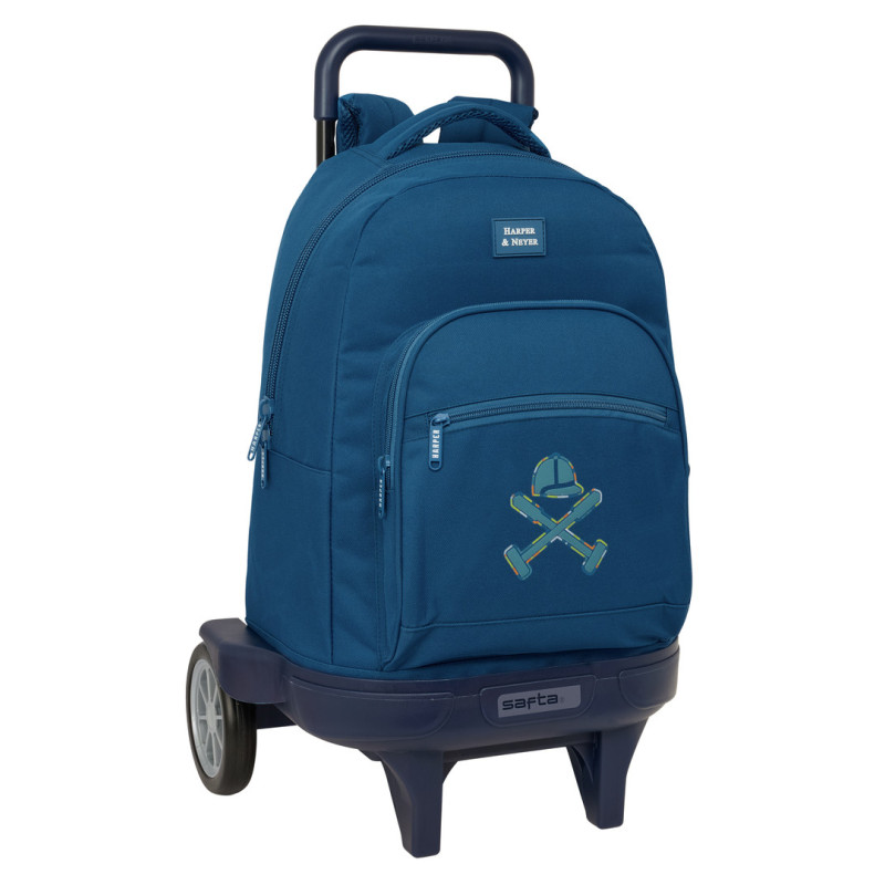 MOCHILA GDE. C/RUEDAS COMPACT EVOL. EXT. HARPER & NEYER SAFTA26 612677218 45X33 UNIDAD