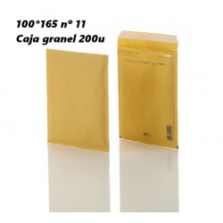 SOBRE BOLSA ACOLCHADA KRAFT AK-11 100*165 GRANEL CAJA 200U 400099734 BONG