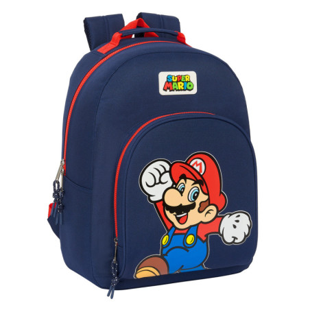 MOCHILA ADAPT.CARRO SUPER MARIO "WORLD" 612408305 SAFTA24 VAC 32*42