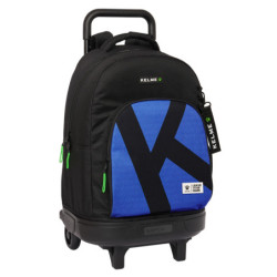 MOCHILA GDE. C/RUEDAS COMPACT EXTRAIBLE KELME "ROYAL" 612403918 SAFTA24