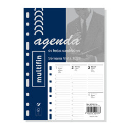 AGENDA RECAMBIO ANUAL.3002 SVV 2026+ FINOCAM26 411030026 155 X 6 X 215 MM