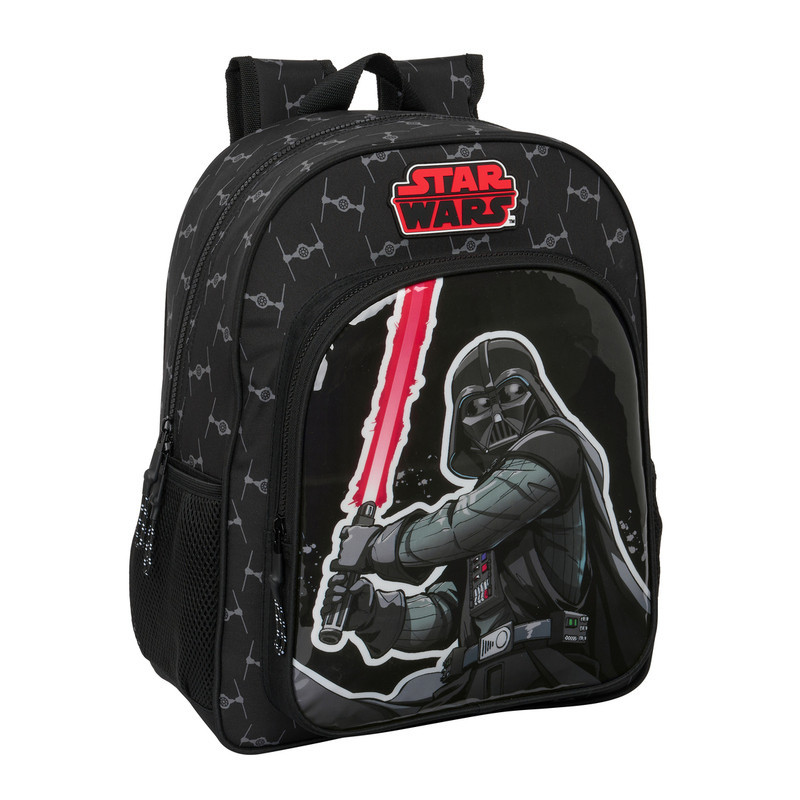 MOCHILA JUNIOR ADAPT.CARRO STAR WARS "THE FIGHTER" 612401640 SAFTA24