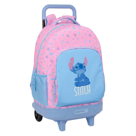 MOCHILA GDE. C/RUEDAS COMPACT EXTRAIBLE STITCH "BRIGHT" SAFTA26 612615918 45X33 UNIDAD