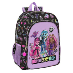 MOCHILA DE 33 CM ADAPT.CARRO MONSTER HIGH "CREEP" 612398180 SAFTA23 VAC