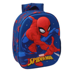 MOCHILA 3D CON LEDS SPIDER-MAN 3D SAFTA26 622673892 33X27 UNIDAD