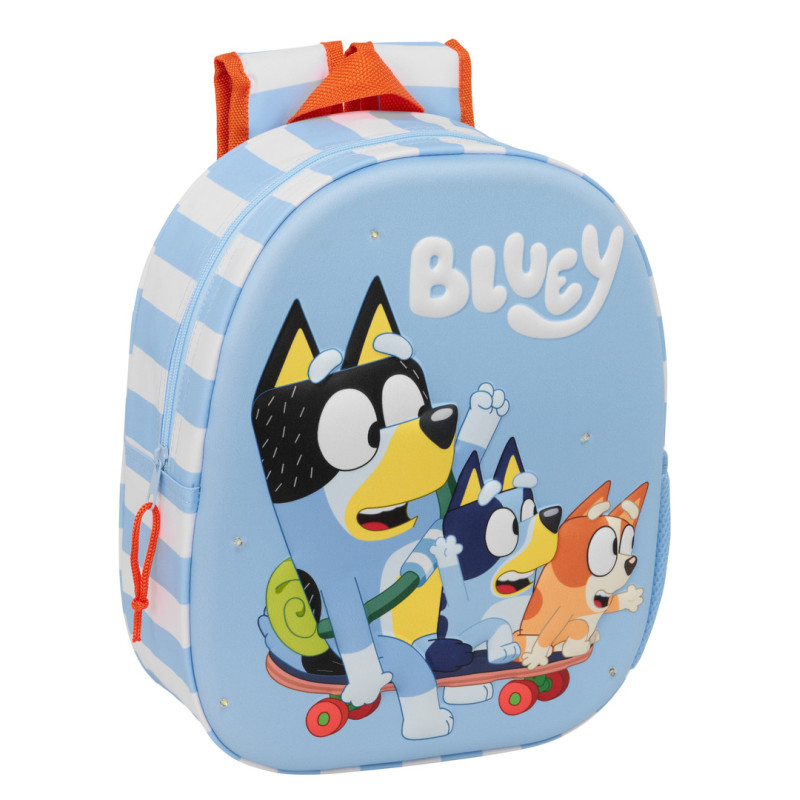 MOCHILA 3D CON LEDS BLUEY SAFTA26 622674892 33X27 UNIDAD