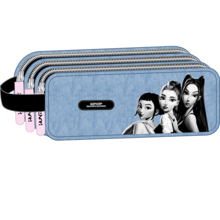 PORTATODO TRIPLE K-POP DEMON HUNTERS - HUNTR/X SAFTA26 842651635 8,5X21