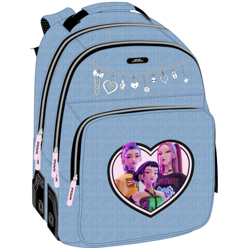 MOCHILA DOBLE ADAPT.CARRO K-POP DEMON HUNTERS - HUNTR/X SAFTA26 642651773 42X32