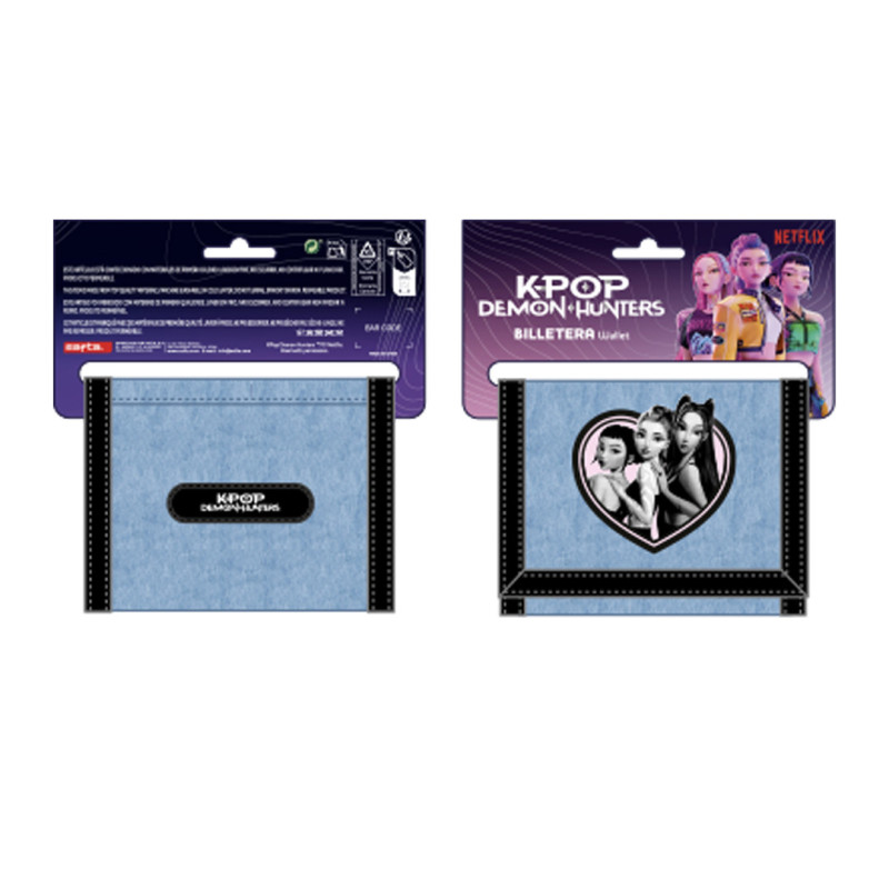 BILLETERA K-POP DEMON HUNTERS - HUNTR/X SAFTA26 842651036 9,5X12,5