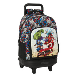 MOCHILA GDE. C/RUEDAS COMPACT EXTRAIBLE AVENGERS "FOREVER" 612384918 SAFTA24