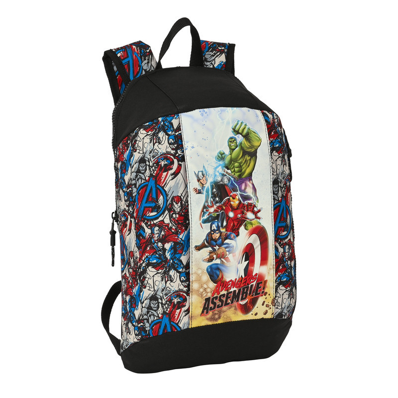 MINI MOCHILA CREMALLERA VERTICAL AVENGERS "FOREVER" 612384821 SAFTA24