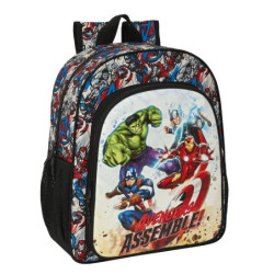 MOCHILA JUNIOR ADAPT.CARRO AVENGERS "FOREVER" 612384640 SAFTA24
