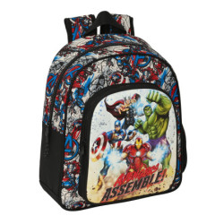 MOCHILA INFANTIL ADAPT.CARRO AVENGERS "FOREVER" 612384524 SAFTA24
