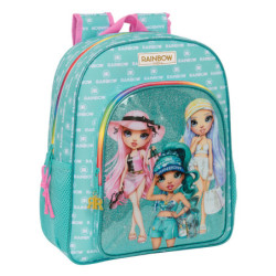 MOCHILA JUNIOR ADAPT.CARRO RAINBOW HIGH "PARADISE" 612383640 SAFTA24