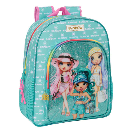 MOCHILA JUNIOR ADAPT.CARRO RAINBOW HIGH "PARADISE" 612383640 SAFTA24