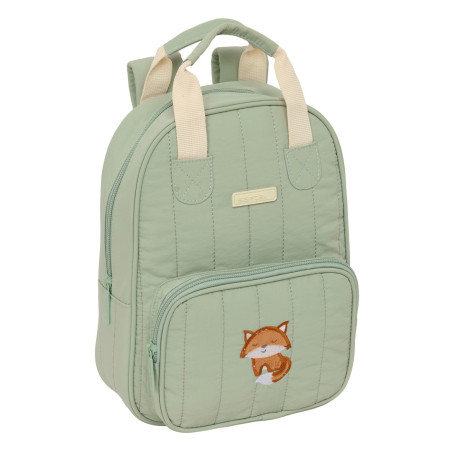 MOCHILA INFANTIL CON ASAS SAFTA PREESCOLAR "ZORRITO" SAFTA26 642657765 28X20 UNIDAD