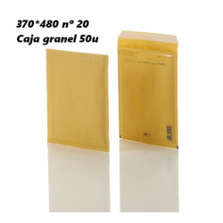 SOBRE BOLSA ACOLCHADA KRAFT AK-20 370*480 GRANEL CAJA 50U 400099824 BONG