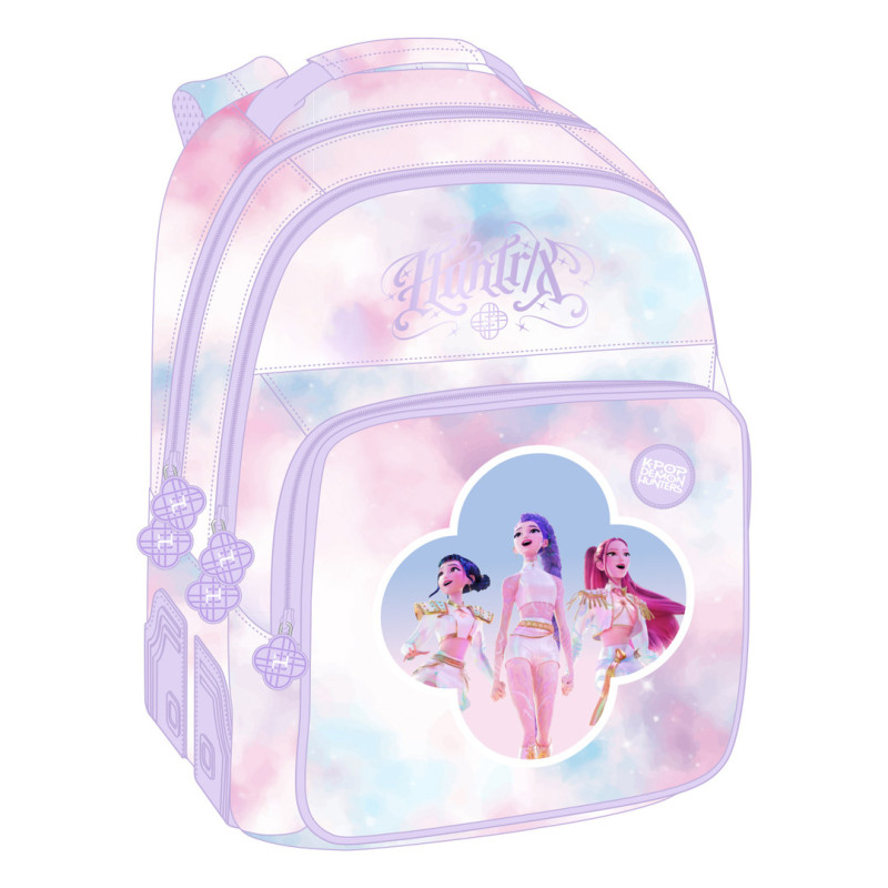 MOCHILA DOBLE ADAPT.CARRO K-POP DEMON HUNTERS - ARTIST SAFTA26 642669773 42X32