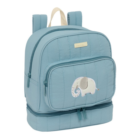 MOCHILA NEVERA GUARDERIA SAFTA PREESCOLAR "ELEFANTE" SAFTA26 642659233 27X22 UNIDAD