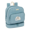 MOCHILA NEVERA GUARDERIA SAFTA PREESCOLAR "ELEFANTE" SAFTA26 642659233 27X22 UNIDAD