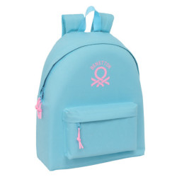 MOCHILA BENETTON BASICS "CELESTE" SAFTA26 642616774 42X33 UNIDAD