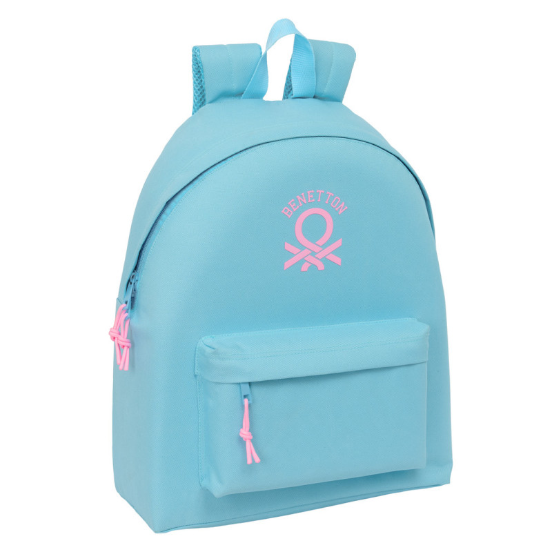 MOCHILA BENETTON BASICS "CELESTE" SAFTA26 642616774 42X33 UNIDAD