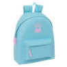 MOCHILA BENETTON BASICS "CELESTE" SAFTA26 642616774 42X33 UNIDAD