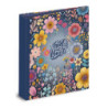 CARPETA CARTON FORRADO TAMAÑO A4 32 CM. 4 ANILLAS 35MM SENFORT FLOWERS MULTICOLOR 18201252
