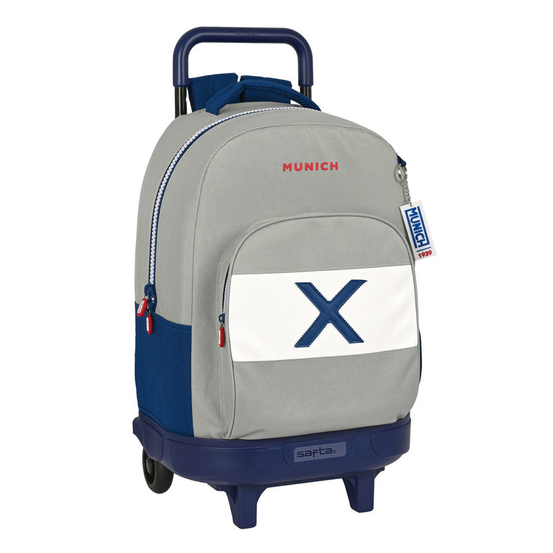 MOCHILA GDE. C/RUEDAS COMPACT EXTRAIBLE MUNICH "COLLEGE" SAFTA23 ENERO 612374918