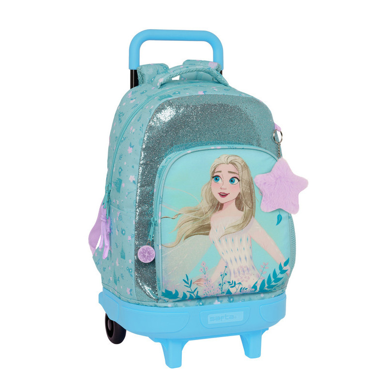 MOCHILA GDE. C/RUEDAS COMPACT EXTRAIBLE FROZEN II "HELLO SPRING" 612373918 SAFTA24