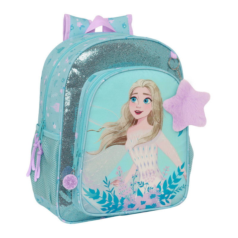 MOCHILA JUNIOR ADAPT.CARRO FROZEN II "HELLO SPRING" 612373640 SAFTA24