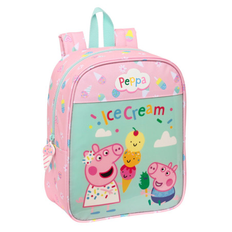 MOCHILA GUARDERIA ADAPT.CARRO PEPPA PIG "ICE CREAM" 612372232 SAFTA24