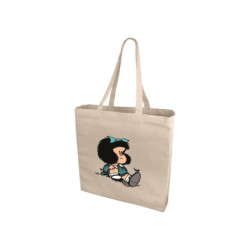 BOLSA TOTTE ALGODON MAFALDA23 CURIOSA GRAFOPLAS26 UNIDAD 79891300