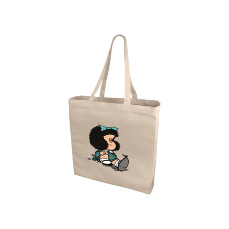 BOLSA TOTTE ALGODON MAFALDA23 CURIOSA GRAFOPLAS26 UNIDAD 79891300