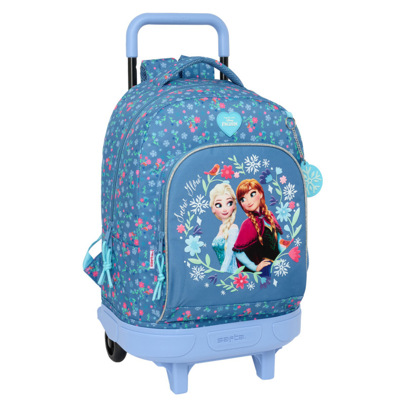 MOCHILA GDE. C/RUEDAS COMPACT EXTRAIBLE FROZEN SAFTA26 612673918 45X33 UNIDAD