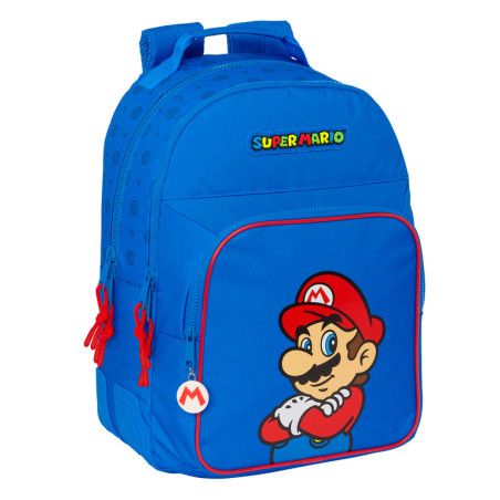 MOCHILA DOBLE ADAPT.CARRO SUPER MARIO "PLAY" 612371773 SAFTA24